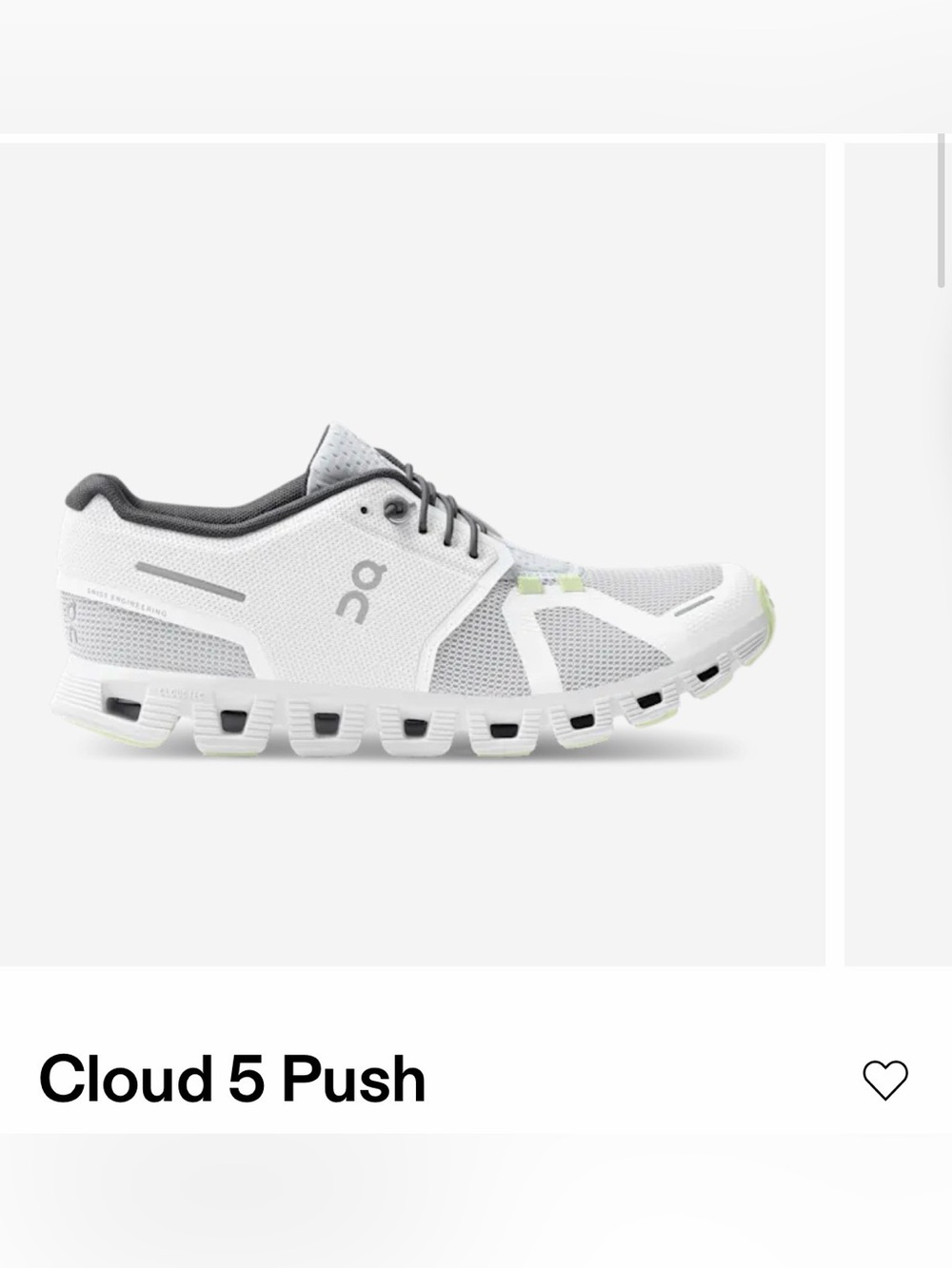 On Cloud 5 Push Tennis Shoes Women’s 9.5 - Picture 2 of 7